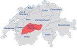 Berner Oberland map