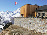 Berghütten Arbeit Schweiz